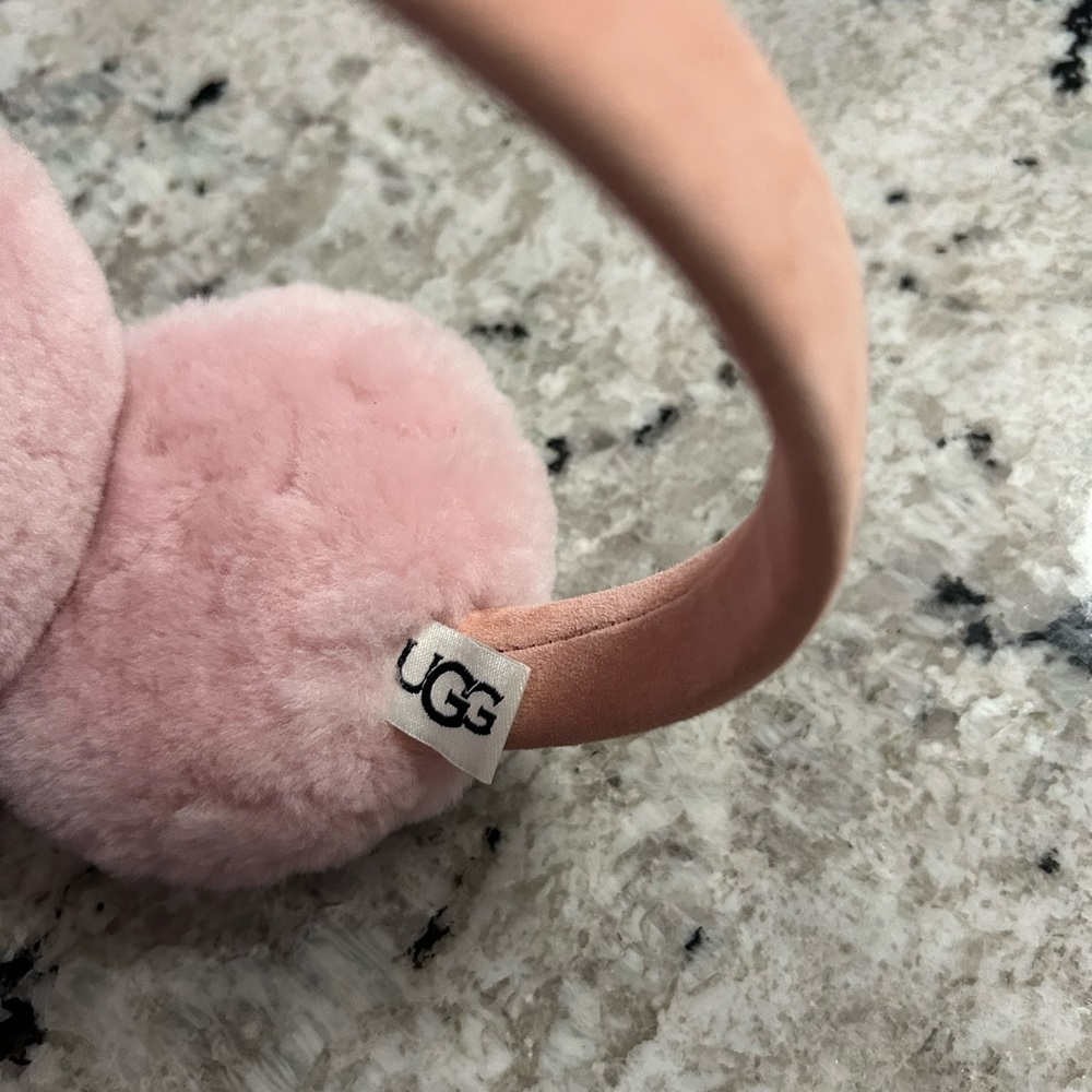 UGG Soft Pink Earmuffs